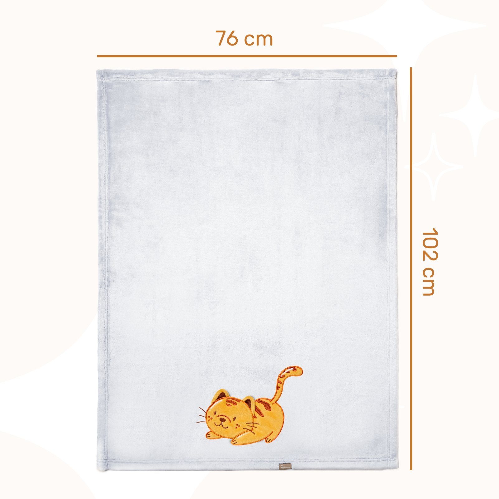Wohndecke Warme Kuscheldecke Babydecke Blanket Baby Geschenk BE20-168, Be Mammy – Bild 2 von 5