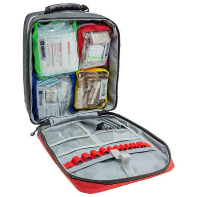 Dönges Erste-Hilfe-Set Notfallrucksack SEG mit Innentaschen und Füllung nach DIN 14142