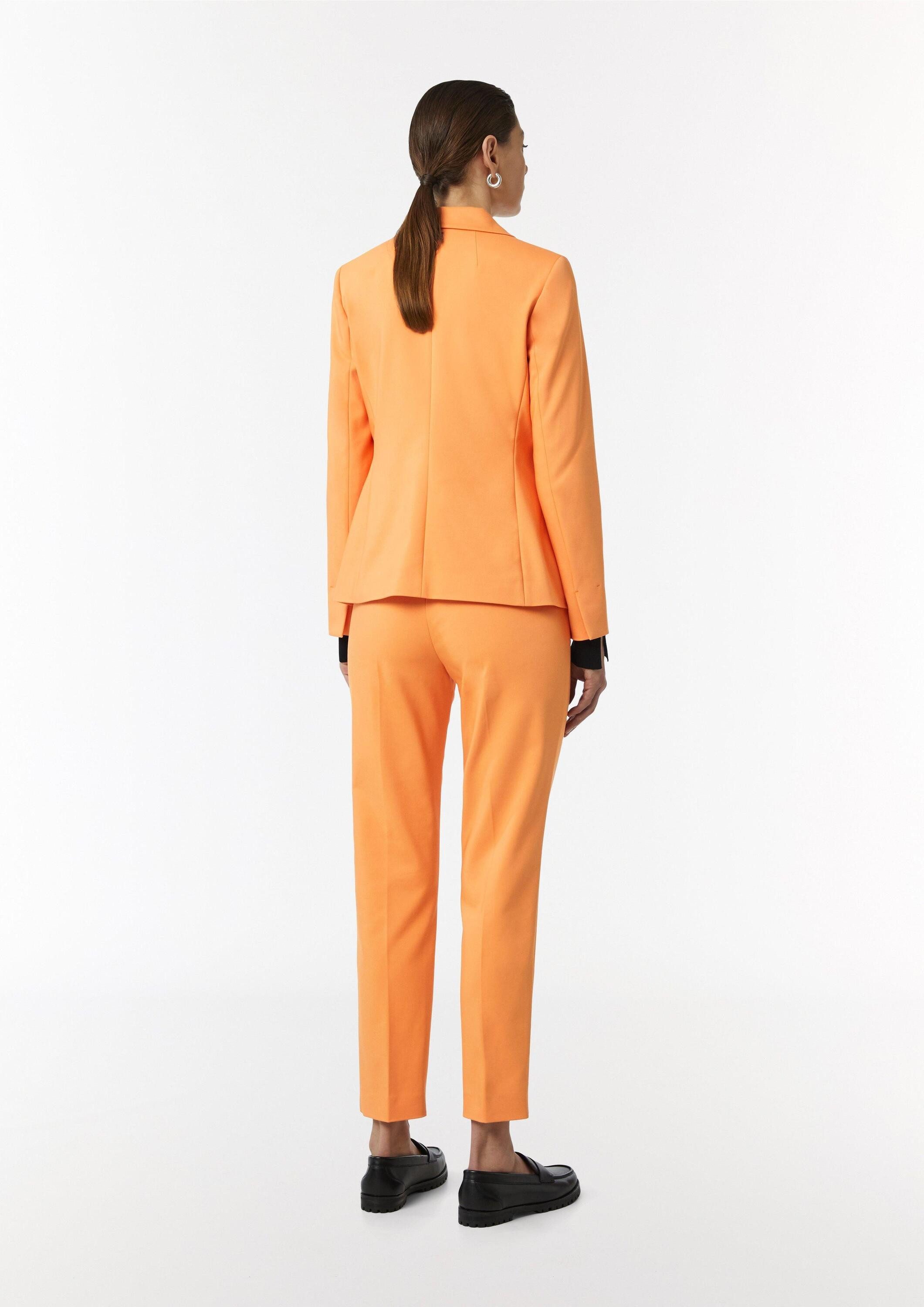 comma Jackenblazer Indoor-Blazer Blazer aus Baumwollmix