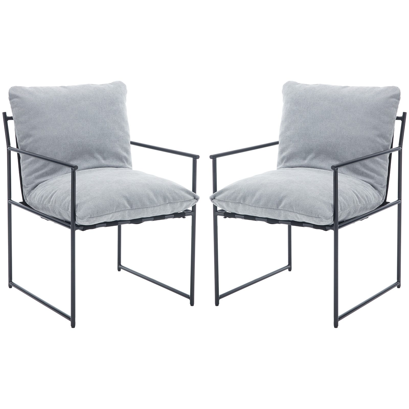 WAHSON OFFICE CHAIRS Esszimmerstuhl 2er Set,Abnehmbares günstig online kaufen
