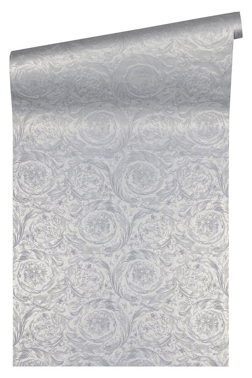 KUNSTLOFT Vliestapete Versace Metallics 3 0.7x10.05 m, Leicht glänzend, lichtbeständige Design Tapete