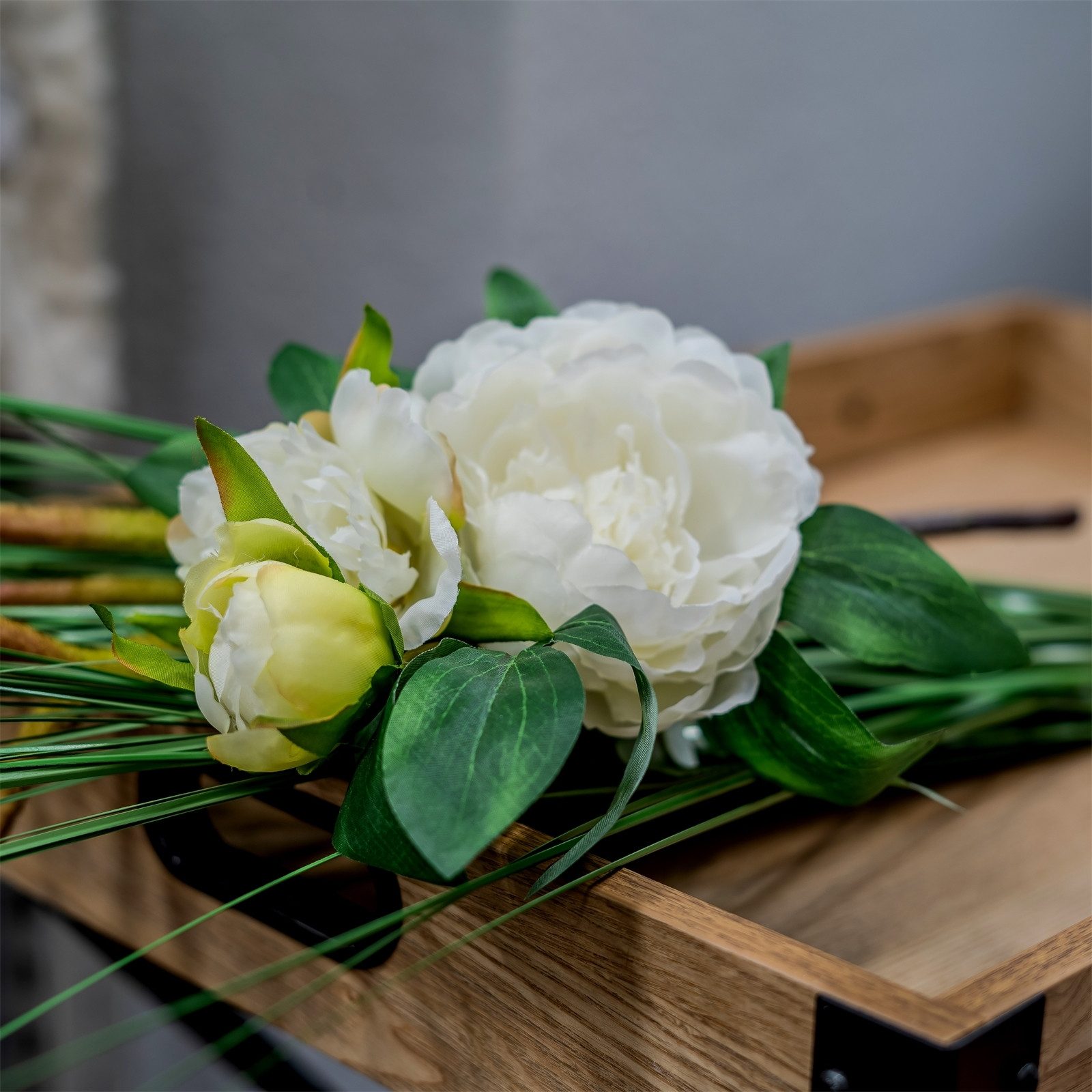 Kunstblume Pfingstrose 38 cm Kunstblume Flora günstig online kaufen