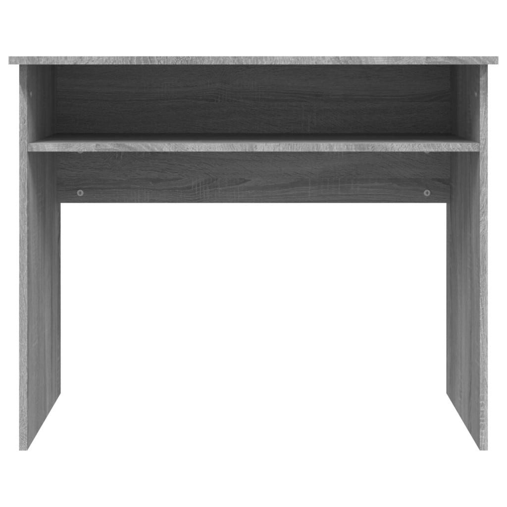 furnicato Schreibtisch Grau Sonoma 90x50x74 cm Holzwerkstoff (1-St)