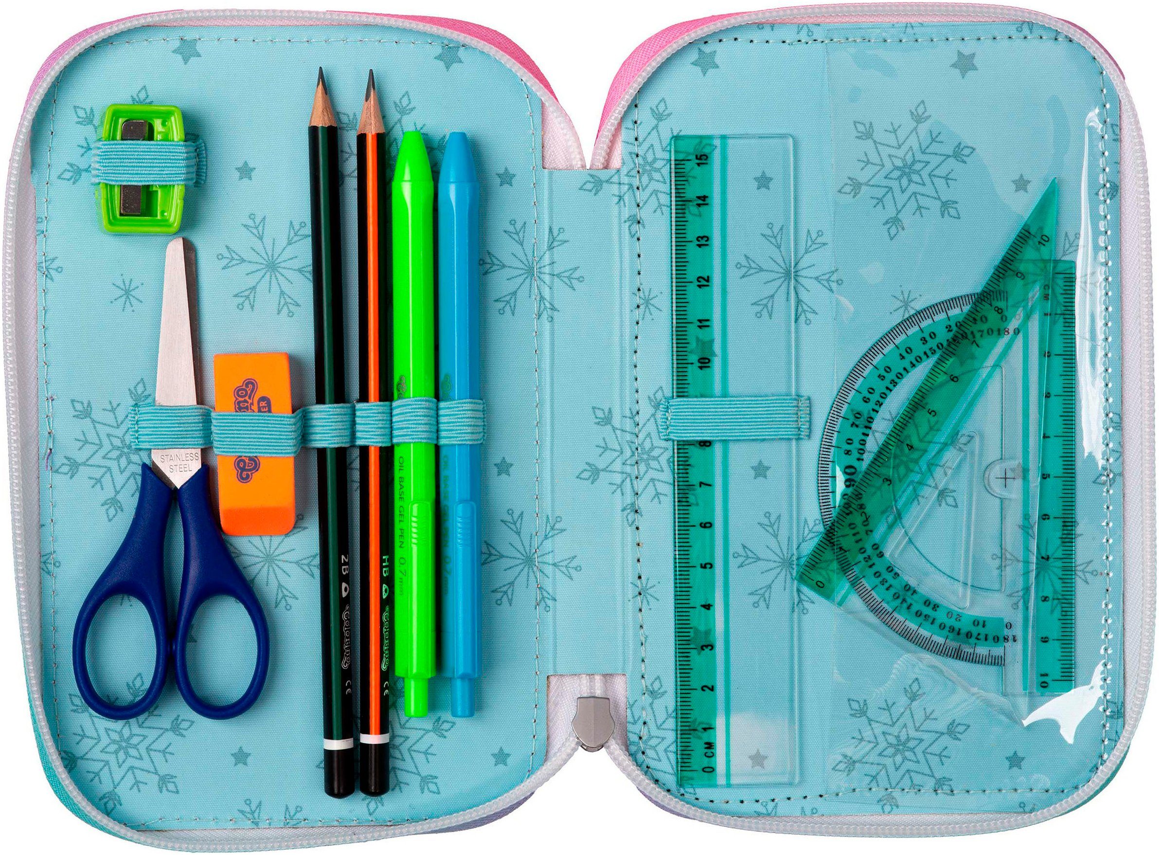 CoolPack Federmäppchen Etui, Disney, Frozen, befüllt