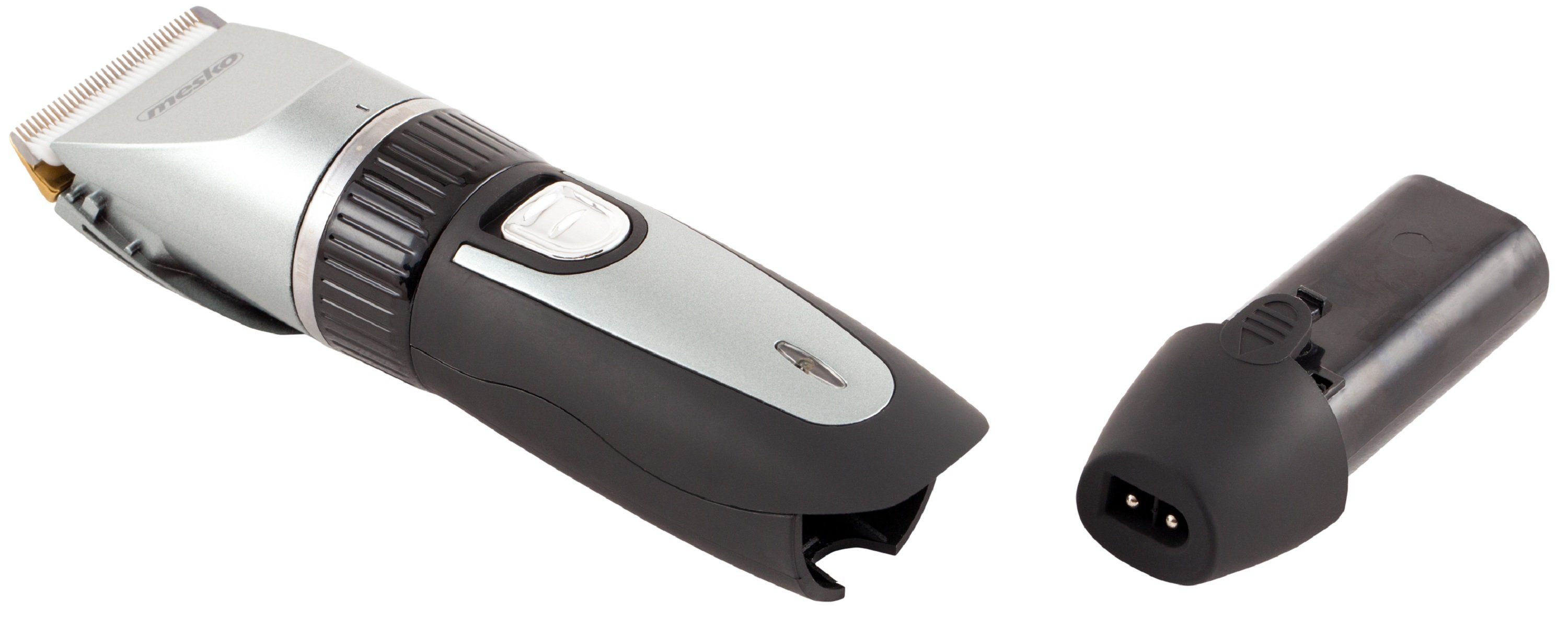 Mesko Hundeschermaschine MS-2826, Akku-/oder Netzbetrieb möglich, Keramikscherblatt, 2 x Akku