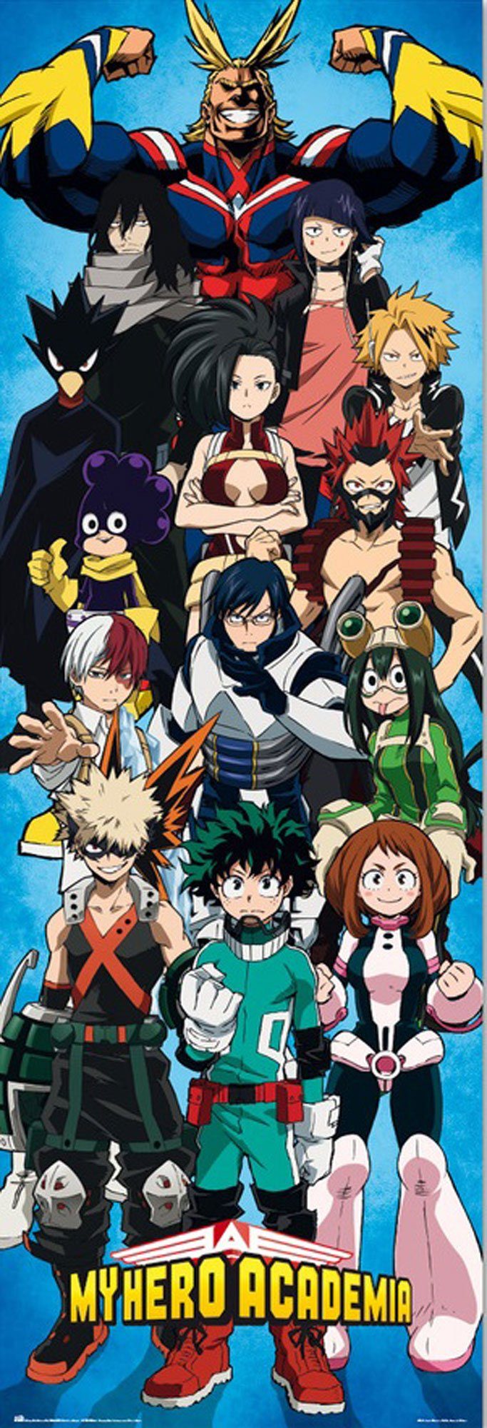 Poster My Hero Academia - Türposter - All Characters