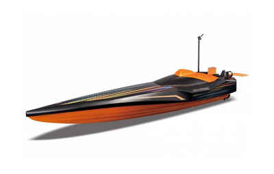Maisto Tech RC-Boot Maisto Ferngesteuertes Speedboat "Hydro Blaster" (schwarz/orange), Reichweite: ca. 20 m
