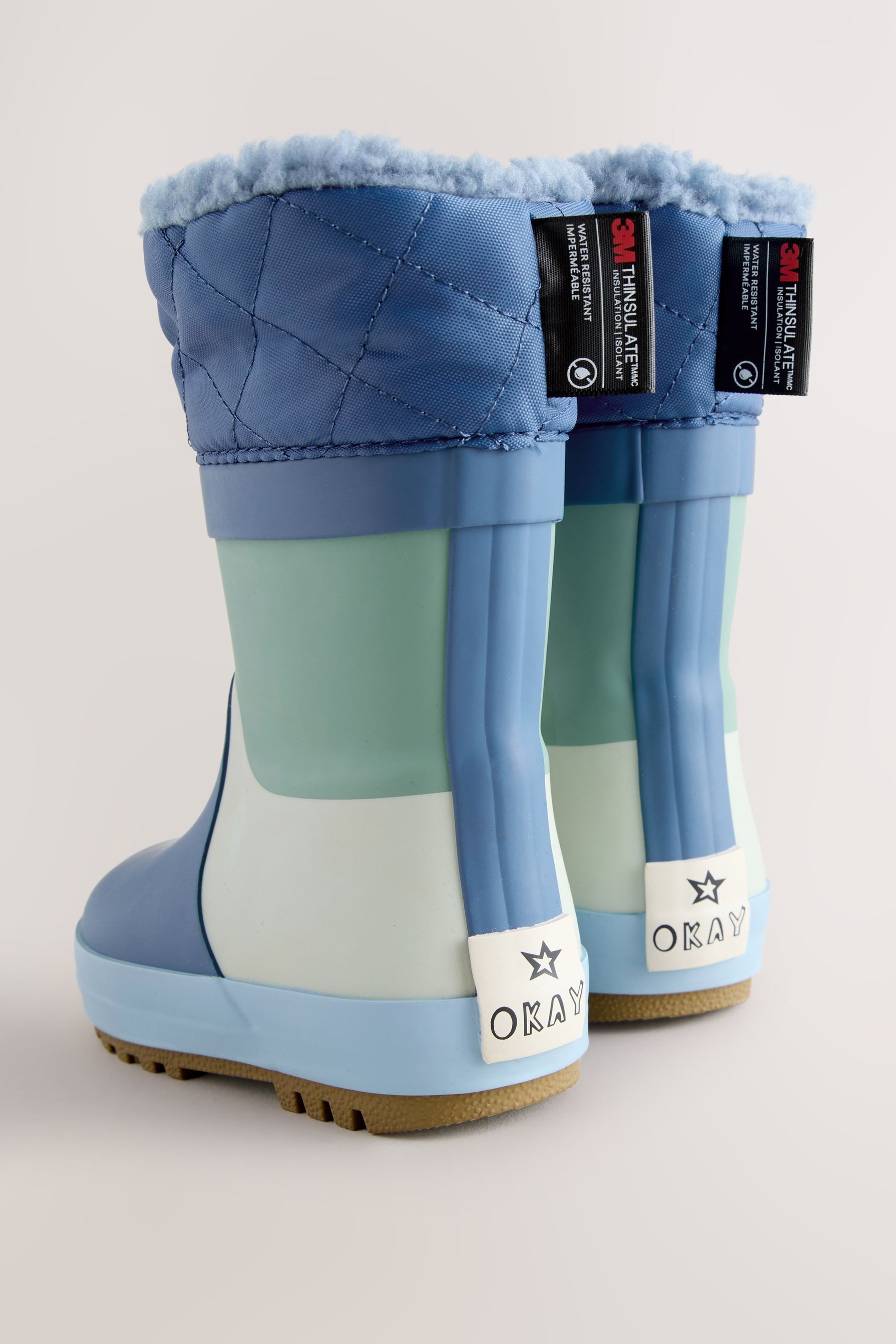 Next Thinsulate™ Gefütterte Gummistiefel mit Manschette Gummistiefel (1-tlg)