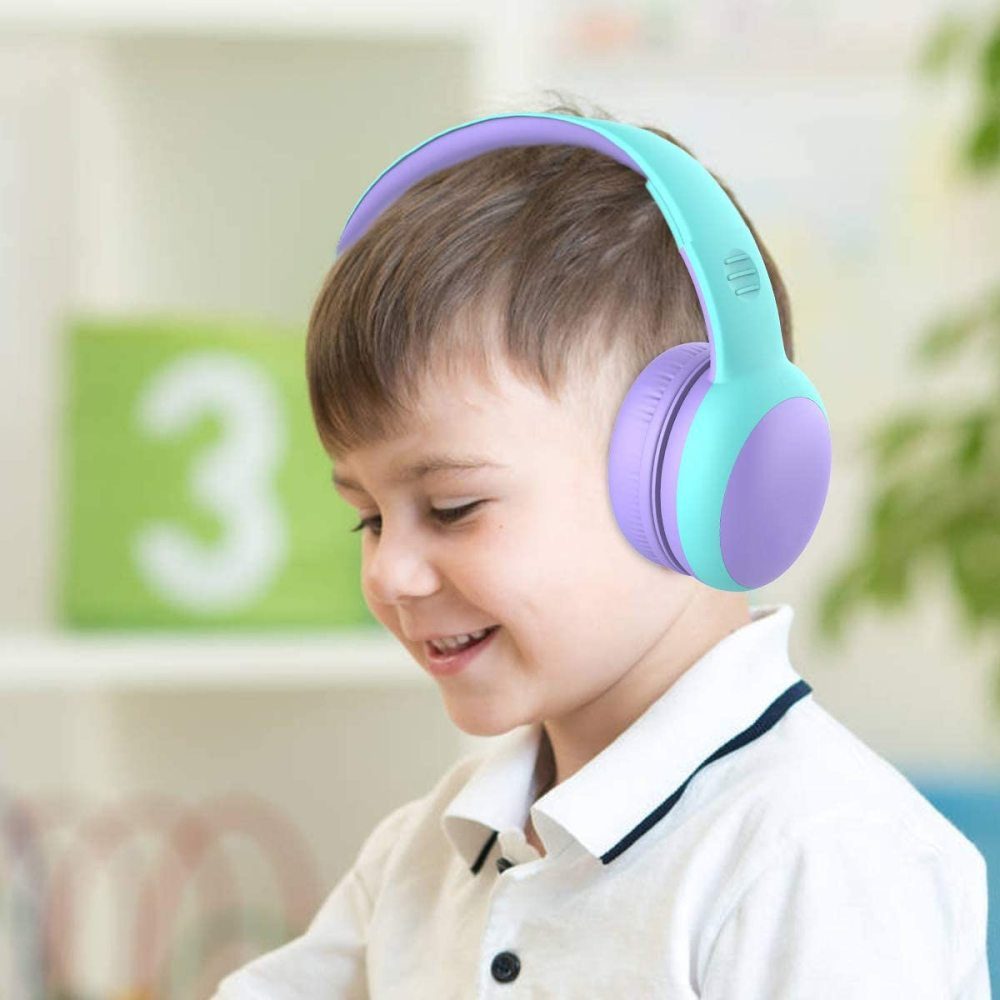 Kopfhörer mit Lautstärkebegrenzung Kinder-Kopfhörer Over-Ear 85dB GelldG