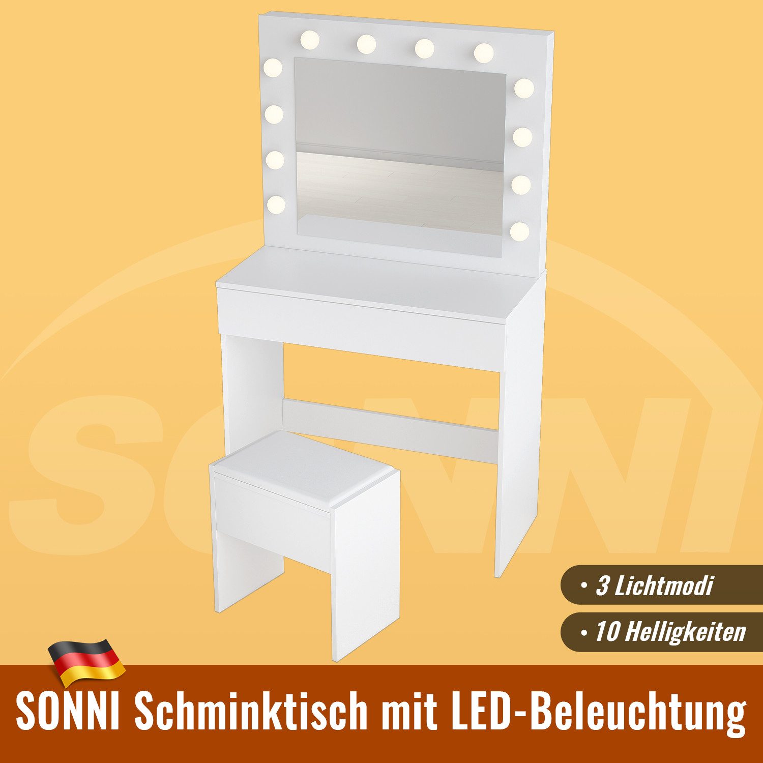 SONNI Schminktisch Schminktische,Mehrere Stile und Größen günstig online kaufen