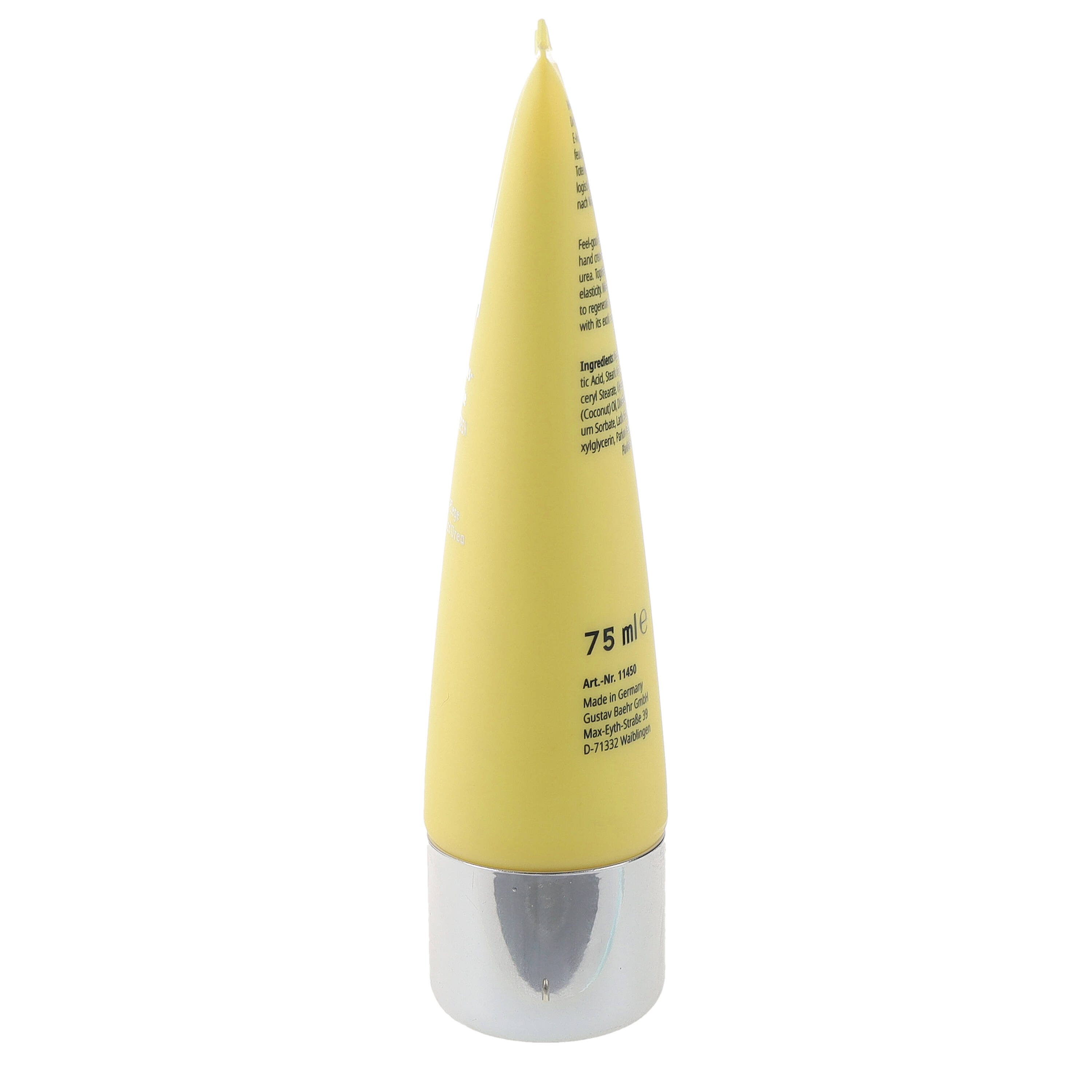 BAEHR BEAUTY CONCEPT Handcreme Baehr Beauty Concept Vanille-Kokos Handcreme 75ml exotischer Duft, 1-tlg., Urea, Vitamin E, Kokosöl & Totes Meer Salz pflegen intensiv