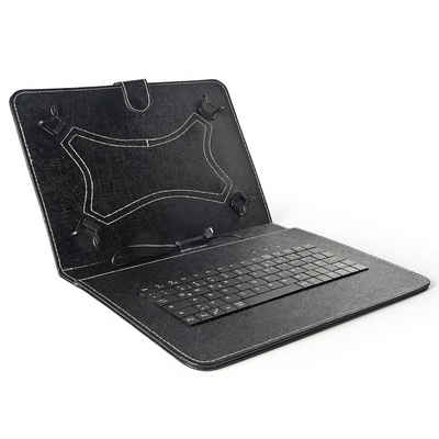 Acepad Tablet-Tastatur (universelle Tastatur-Tasche für alle 9-10" (10.1) Tablet PCs - USB-C - DE QWERTZ Layout)