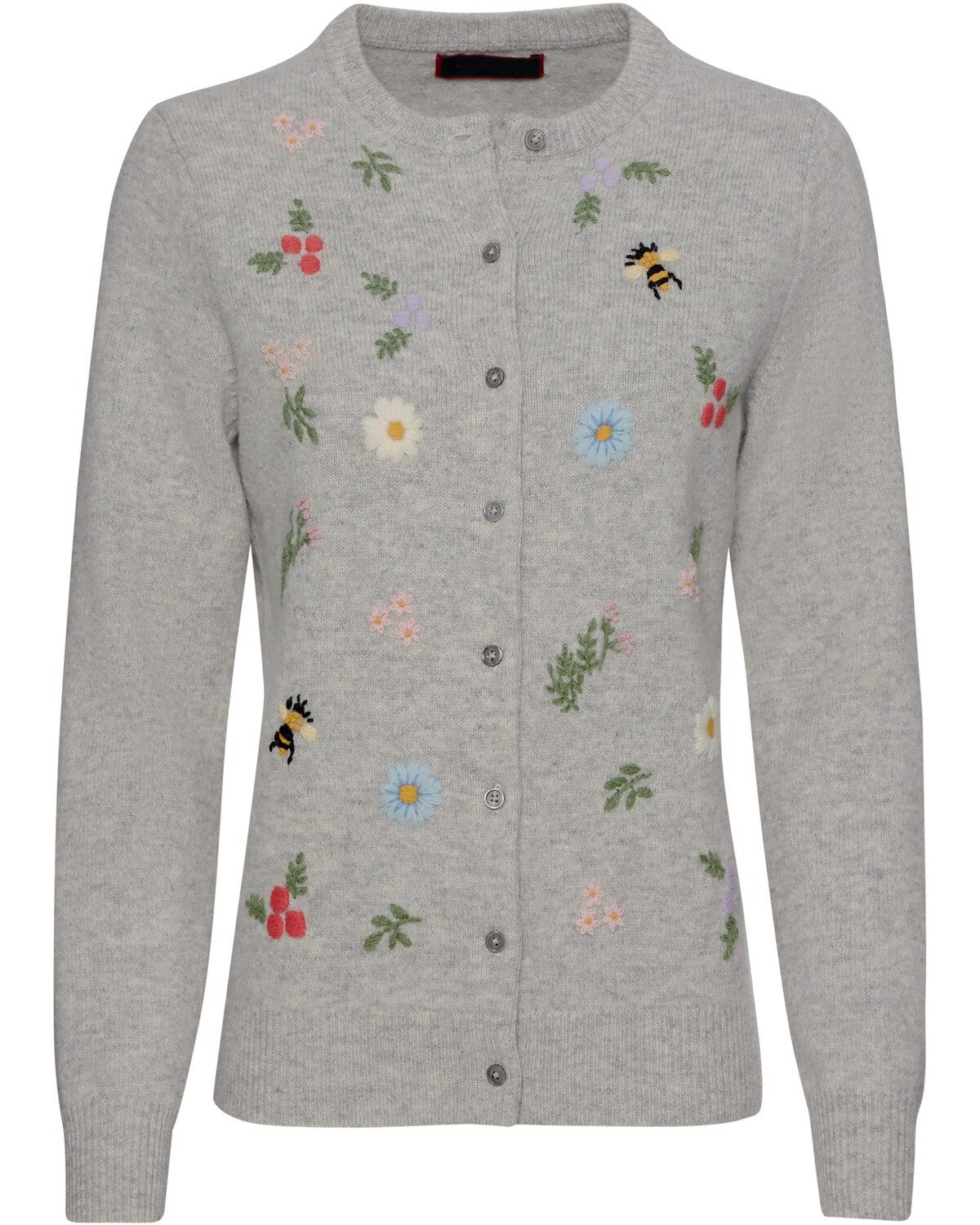 Reitmayer Strickjacke Cardigan mit Stickereien günstig online kaufen