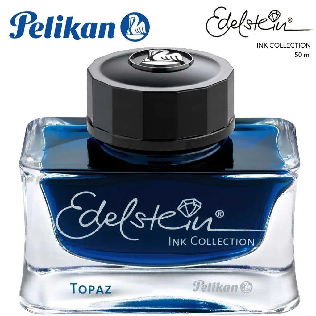 Pelikan Pelikan Tinte "Edelstein Ink Topaz", im Glas Tintenglas
