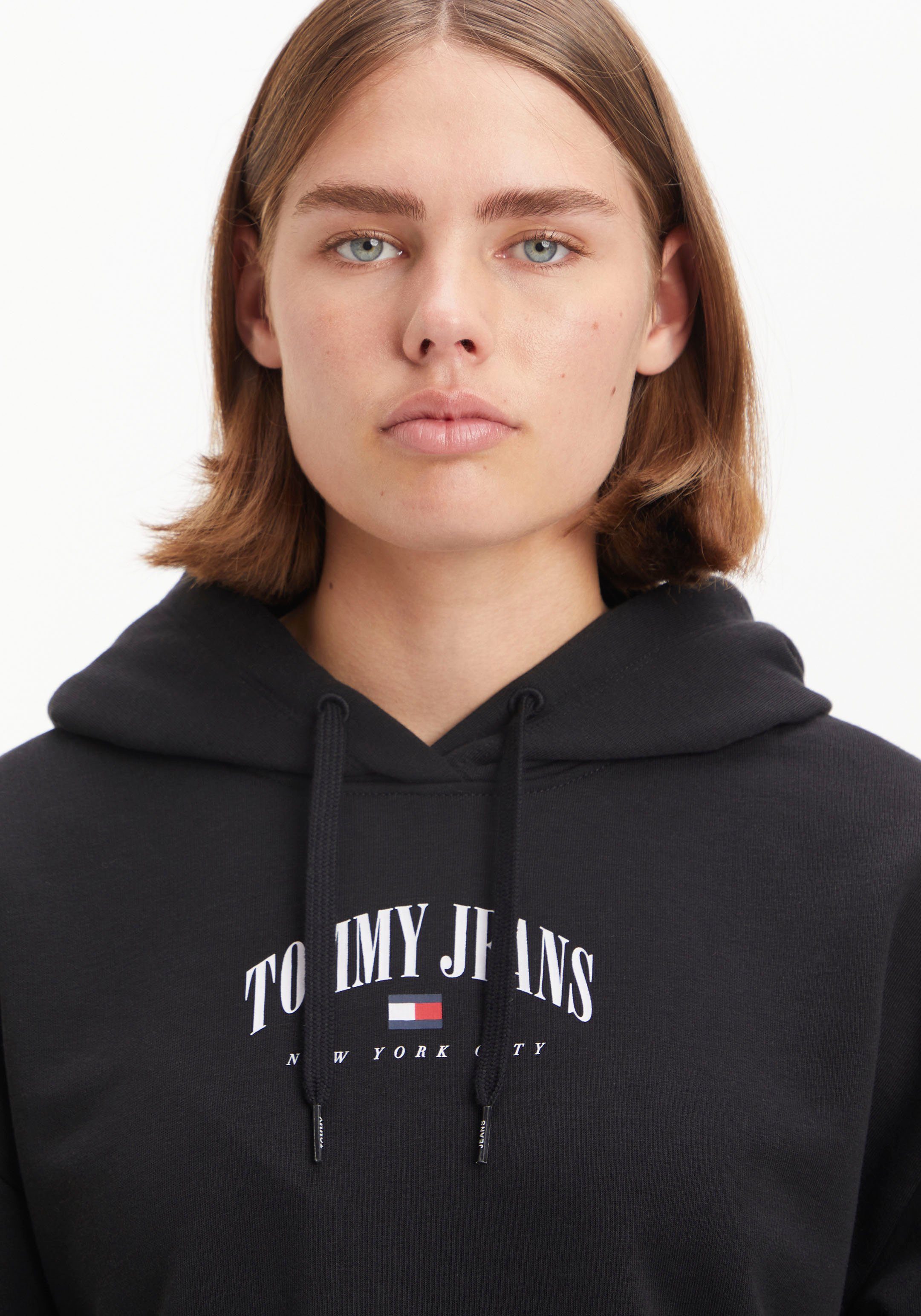 Black mit Tommy RLX Logo HOODIE 2 ESSENTIAL Kapuzensweatshirt TJW Jeans Tommy Jeans LOGO