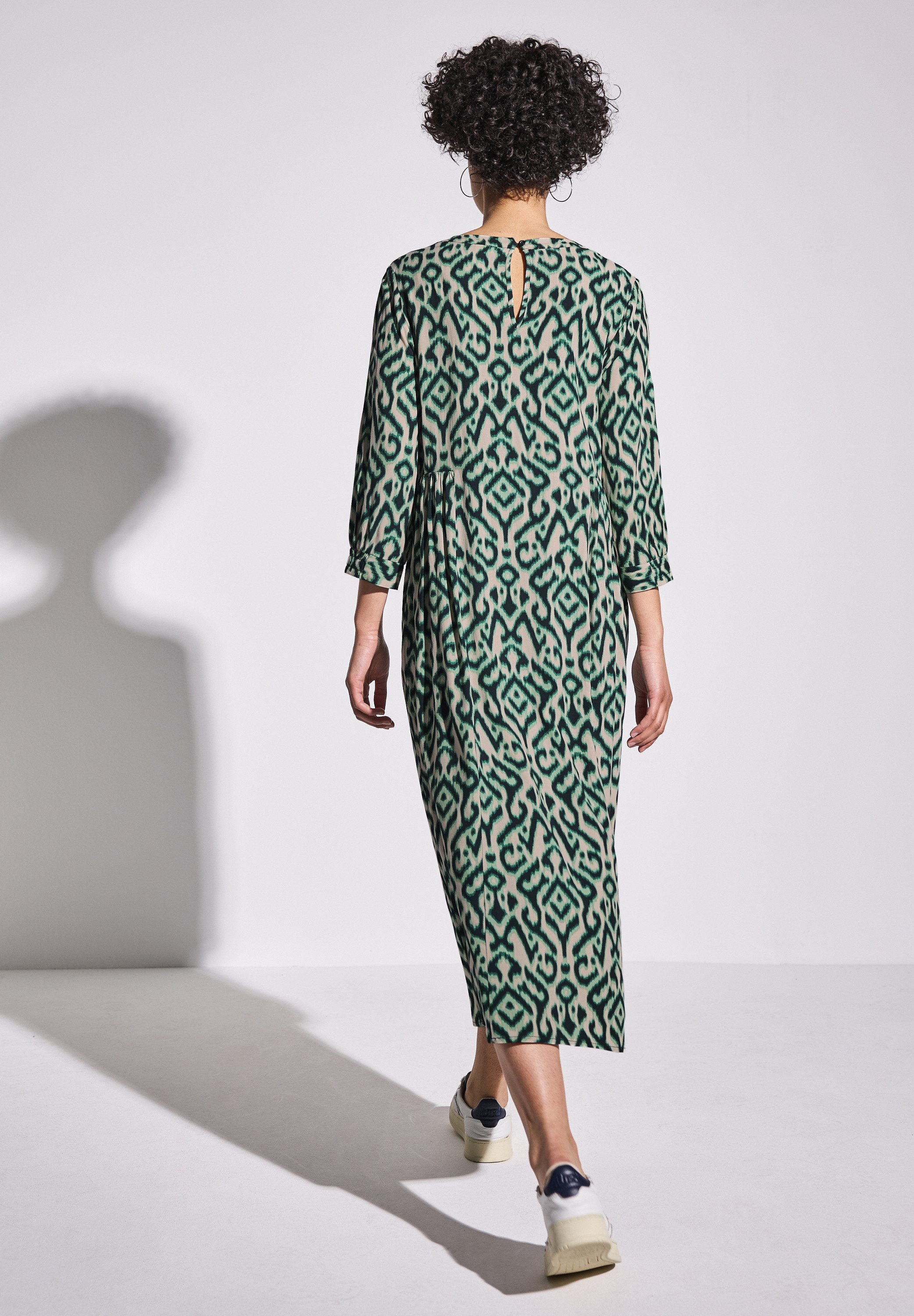 STREET ONE Midikleid mit Rundhalsausschnitt günstig online kaufen