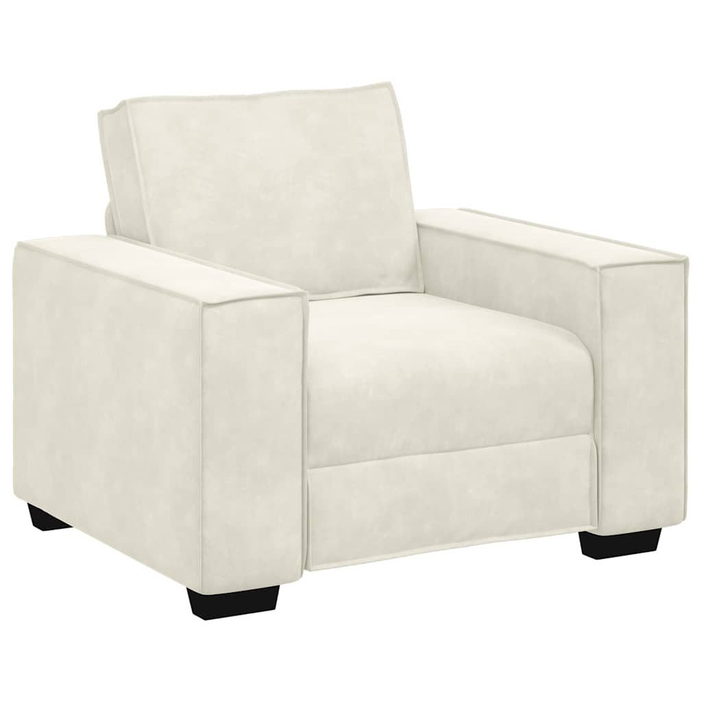 vidaXL Sofa Sessel Creme 60 cm günstig online kaufen