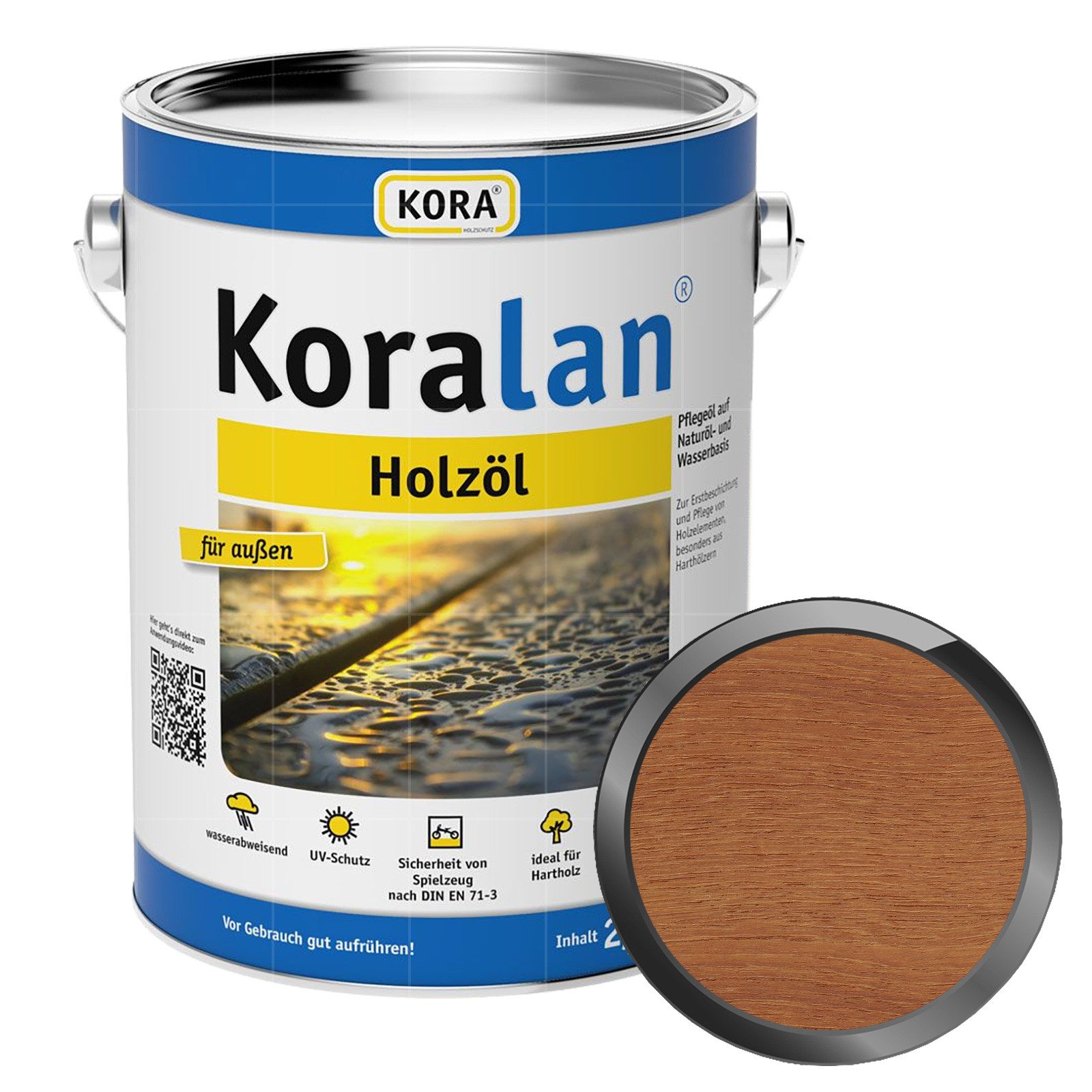 KORA Holzöl Koralan Holzöl - 2.5 Ltr