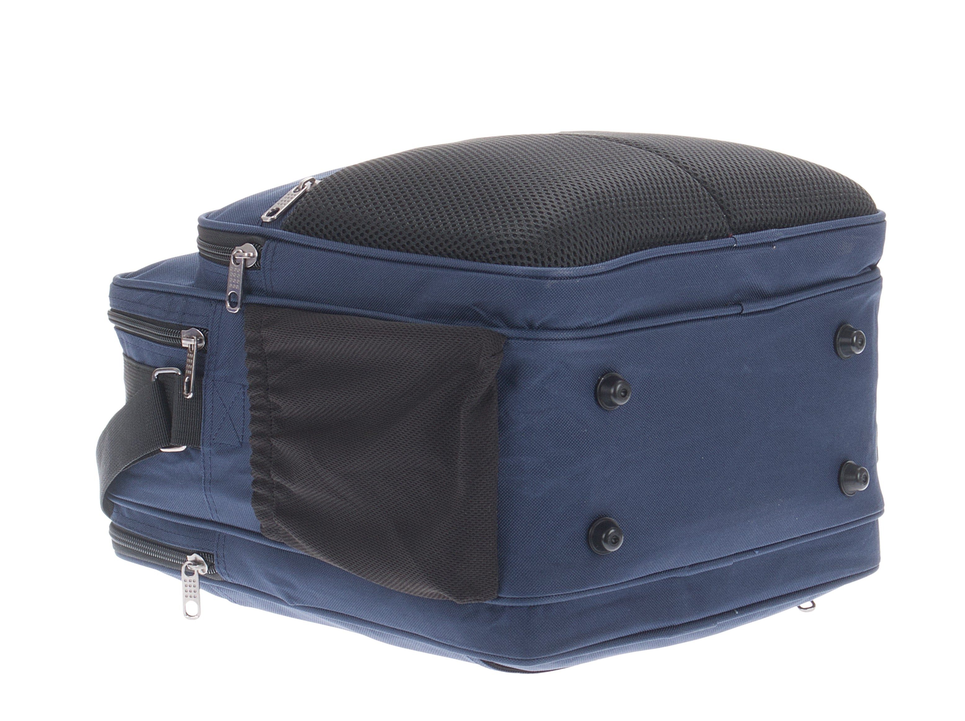 Keanu Bags Flugumhänger Arbeitstasche Handgepäck Büro Tasche A4, Flugbegleiter Hochformat Herrentasche Cabin Size