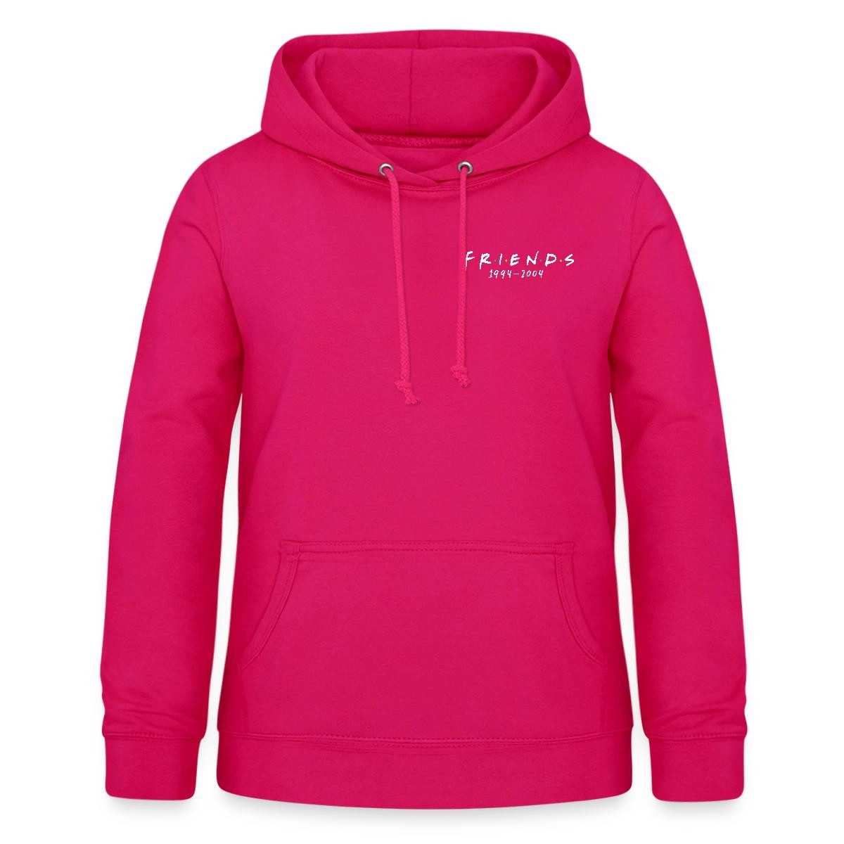 Spreadshirt Hoodie Friends Kleines Logo 1994-2004 Damen Hoodie (1-tlg)