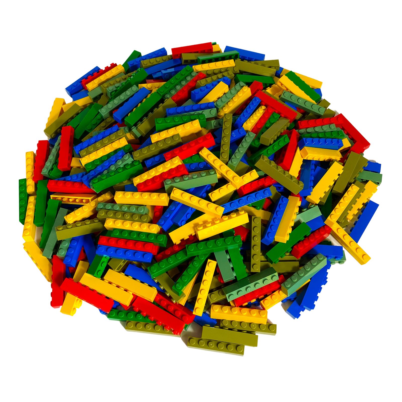 LEGO® 1x6 Steine Hochsteine Bunt Gemischt - 3009 NEU! Menge 100x Spielbausteine