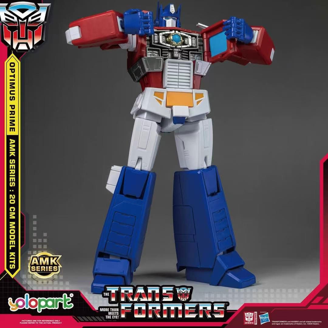 Yolopark Modellbausatz Transformers Generation One AMK Series Plastic Model Kit Optimus Prime