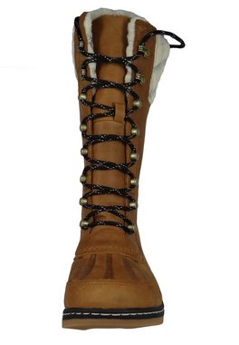 Sorel NL2984-224 Whistler Tall Camel Brown Black Stiefelette