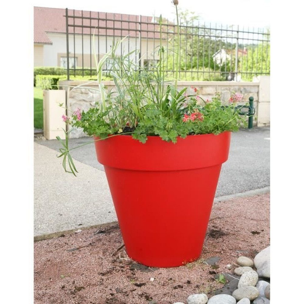 Riviera System Blumentopf Riviera Blumentopf - rund - Ø 49 x 44,8 cm - rot