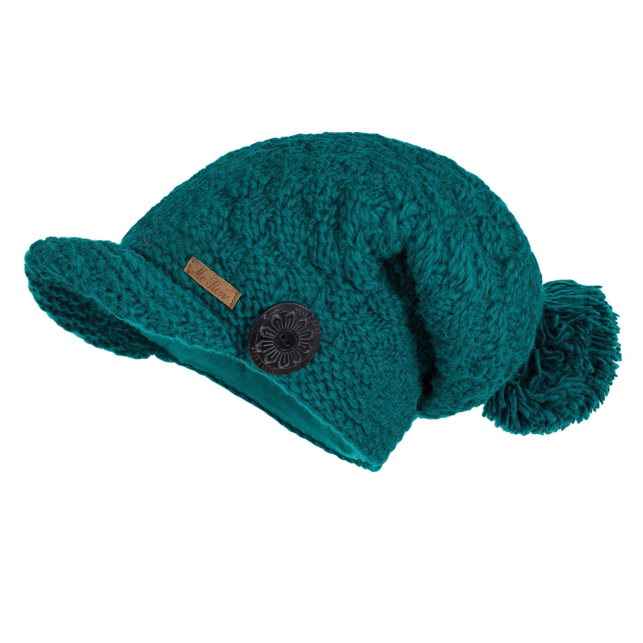 McRon Strickmütze Wollmütze Modell Mika mit Fleece gefüttert günstig online kaufen