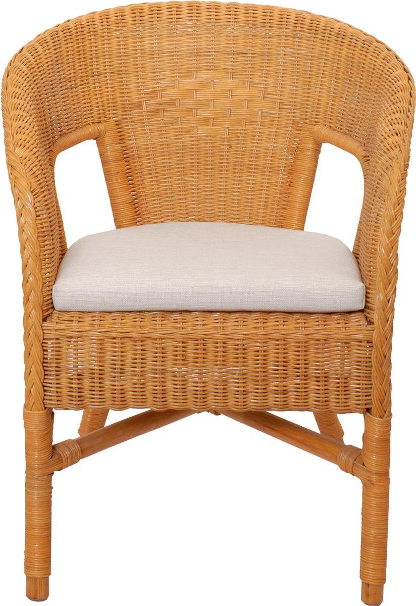Krines Home Sessel Rattan Stapelsessel Bella günstig online kaufen