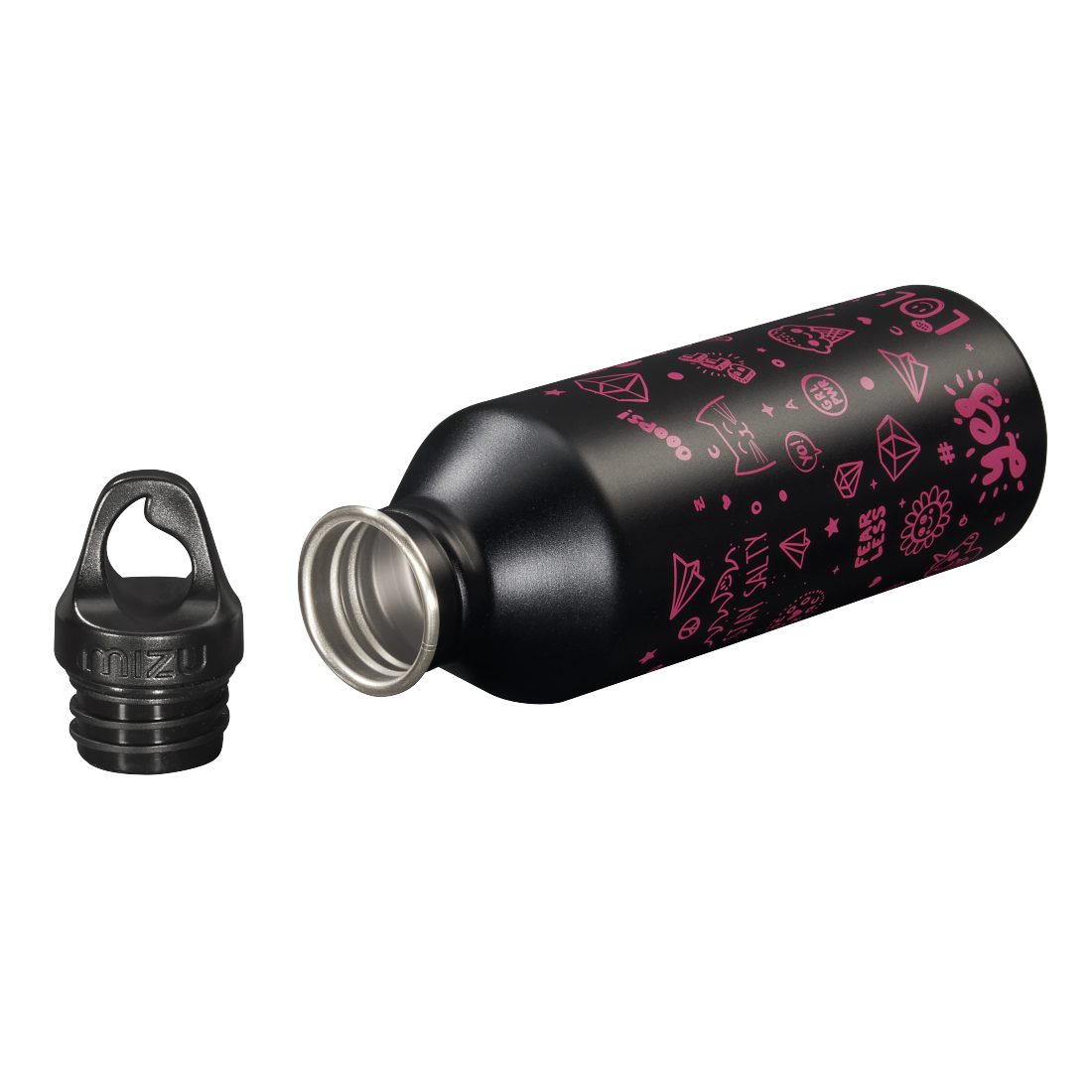 coocazoo Trinkflasche Coocazoo Edelstahl-Trinkflasche "SodaLoda", Pink