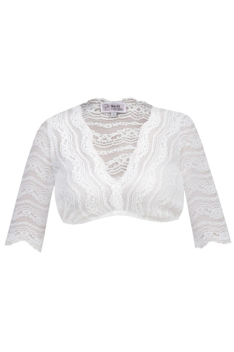 MarJo Dirndlbluse Dirndlbluse - GINA-LOTTA - offweiß, schwarz günstig online kaufen