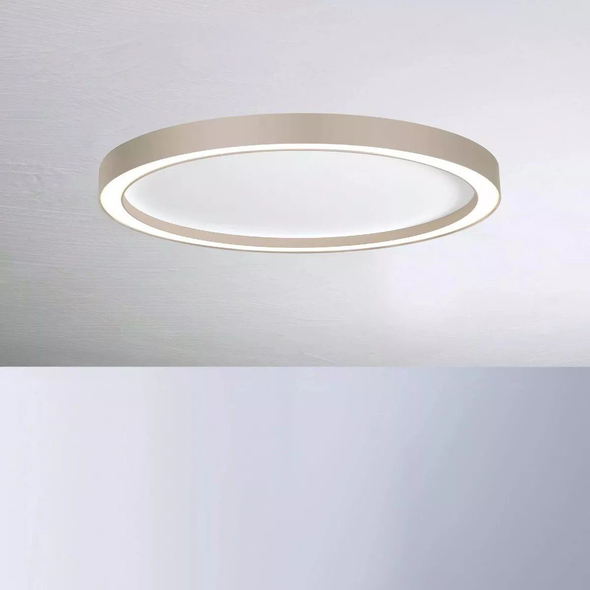 BOPP Leuchten LED Deckenleuchte Aura, LED fest integriert, Warmweiß,  deutsche Premium-Qualität, blendfrei, vier Farben & Größen, modern