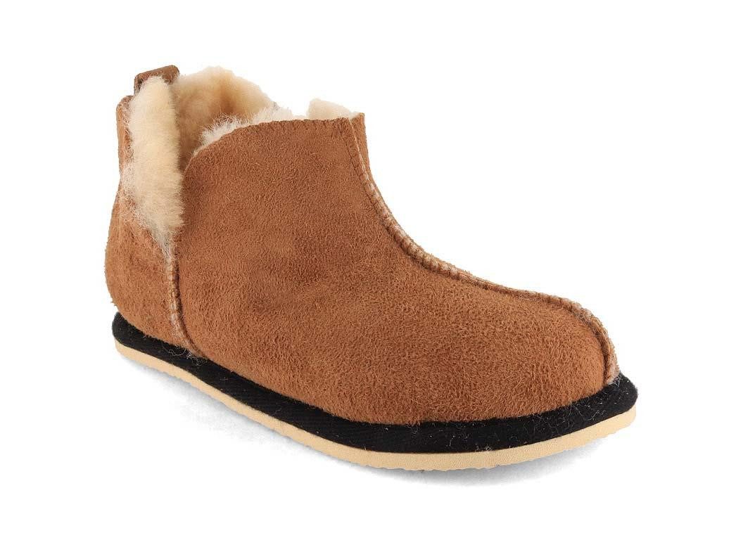 LAMMBOCK Shearlock Kids hohe Lammfell Hausschuhe für Kinder Hausschuh Winterhausschuhe aus Lammfell, temperaturregulierend