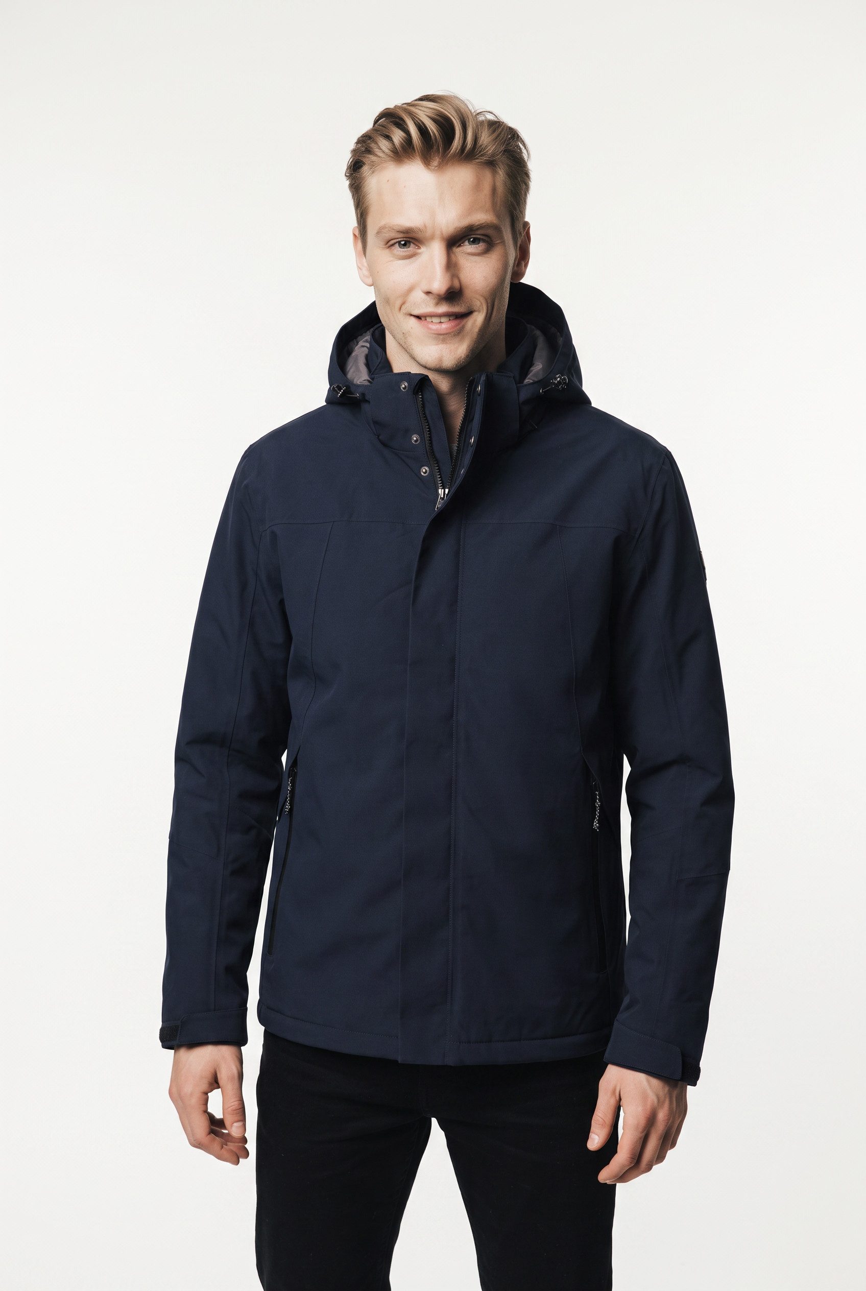 Killtec Funktionsjacke KOW 2 MN JCKT mit Kinnschutz, atmungsaktiv, wasserdicht, winddicht