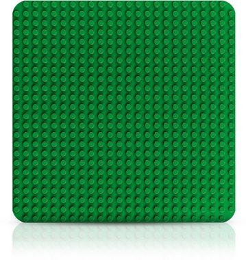 LEGO® Konstruktionsspielsteine Bauplatte in Grün (10980), LEGO® DUPLO Classic, (1 St), Made in Europe