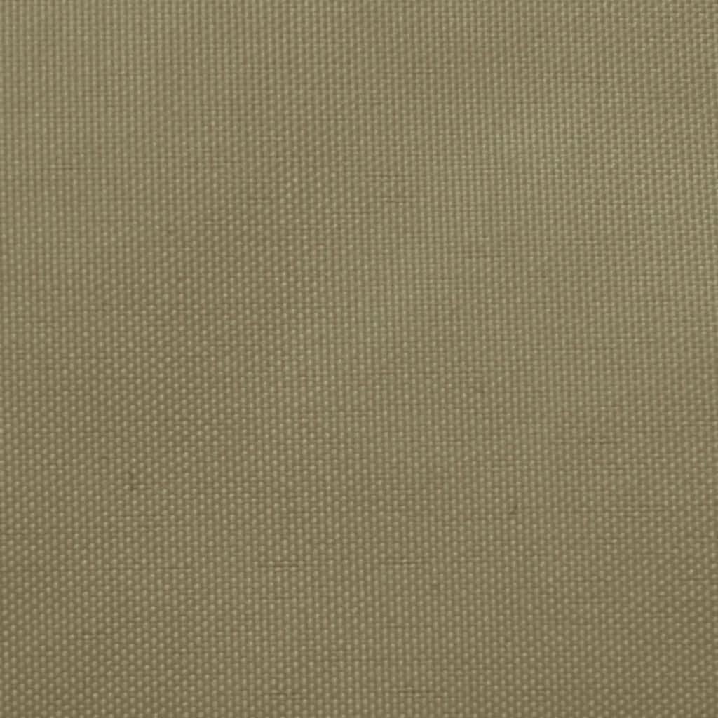 vidaXL Sonnensegel Sonnensegel Oxford-Gewebe Trapezförmig 2/4x3 m Beige, (1-tlg)
