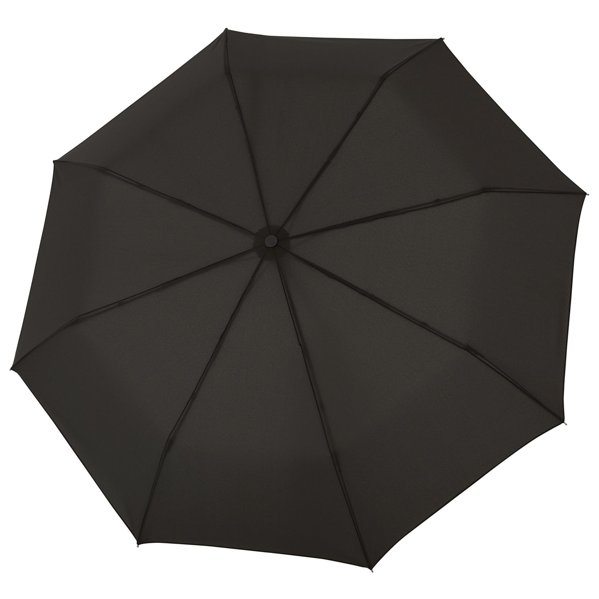 doppler® Taschenregenschirm Mia black