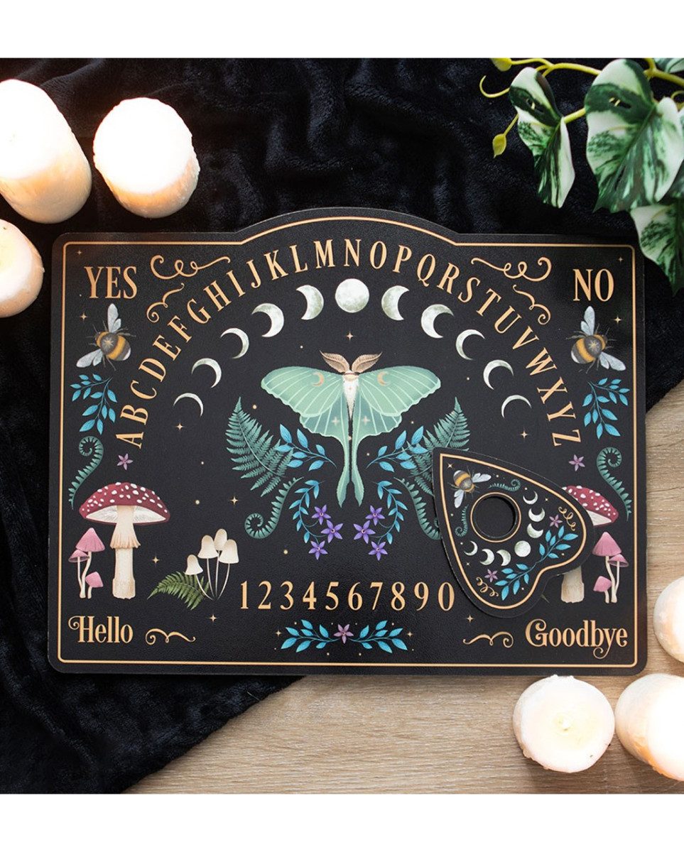 Horror-Shop Dekofigur Magic Forest Ouija Board als Wahrsagebrett 39 cm günstig online kaufen