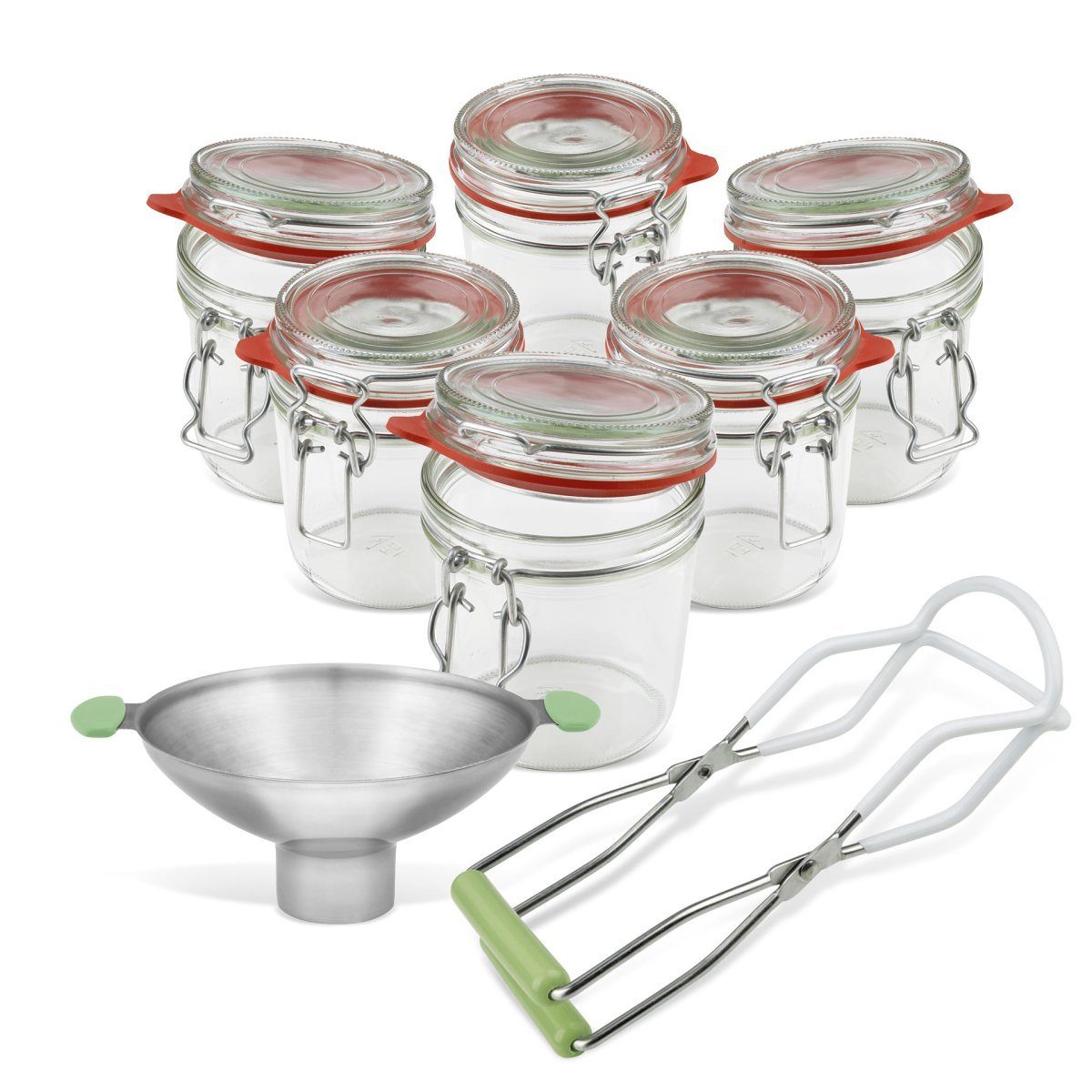 Dr. Oetker Einmachglas Online-Set Dr.Oetker Einm. 530 ml 3 tlg