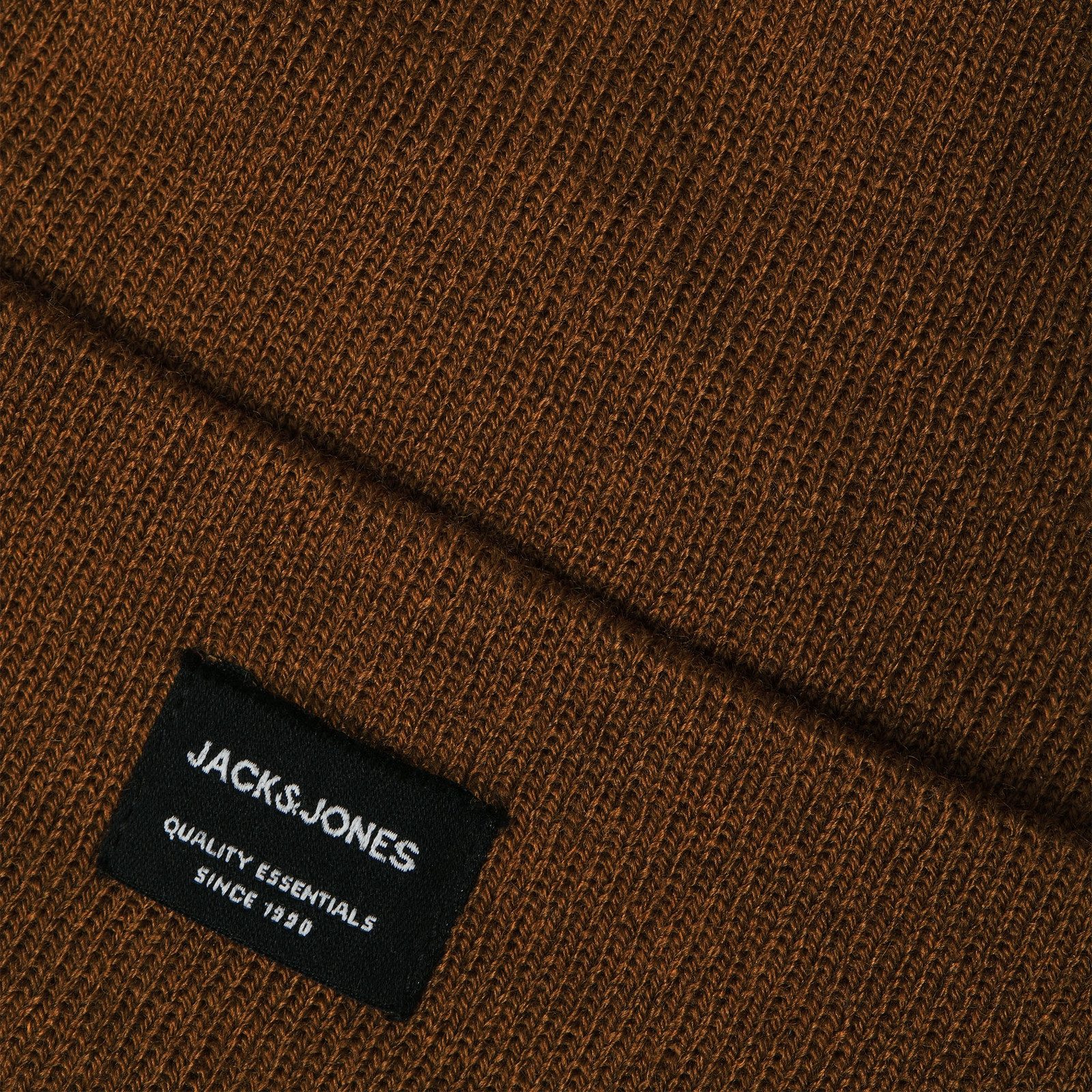 Jack & Jones Strickmütze Beanie JACDNA mit aufgesticktem Logo-Patch günstig online kaufen