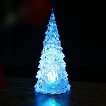 GelldG Künstlicher Weihnachtsbaum LED Christbaum 13cm Weihnachtsbaum Tannenbaum