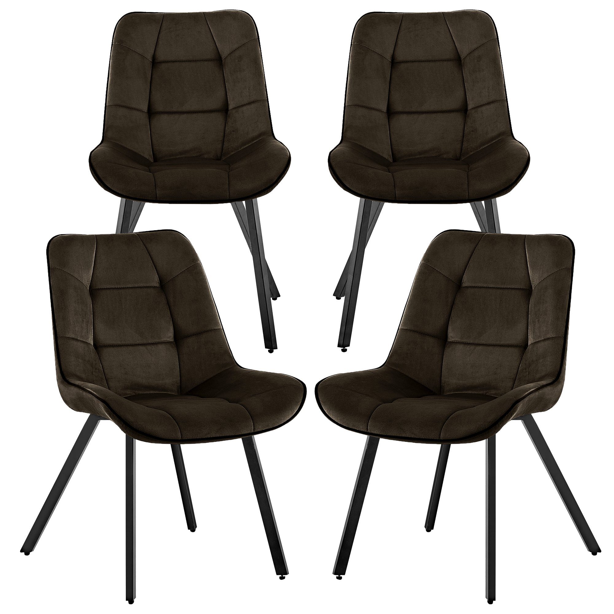 TRISENS Polsterstuhl Iris (Set, 4 St), günstig online kaufen