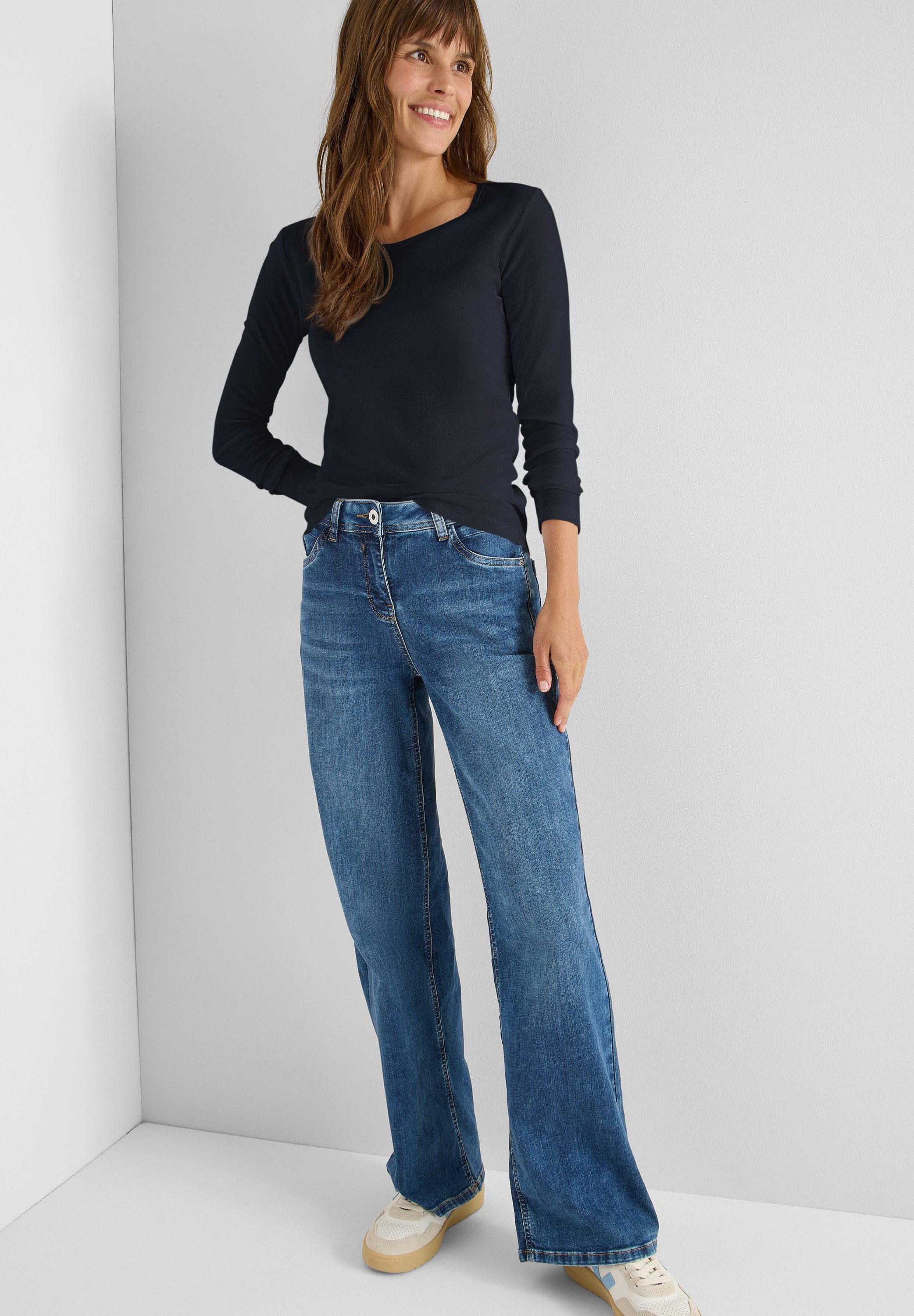 CECIL Langarmshirt Style Pia