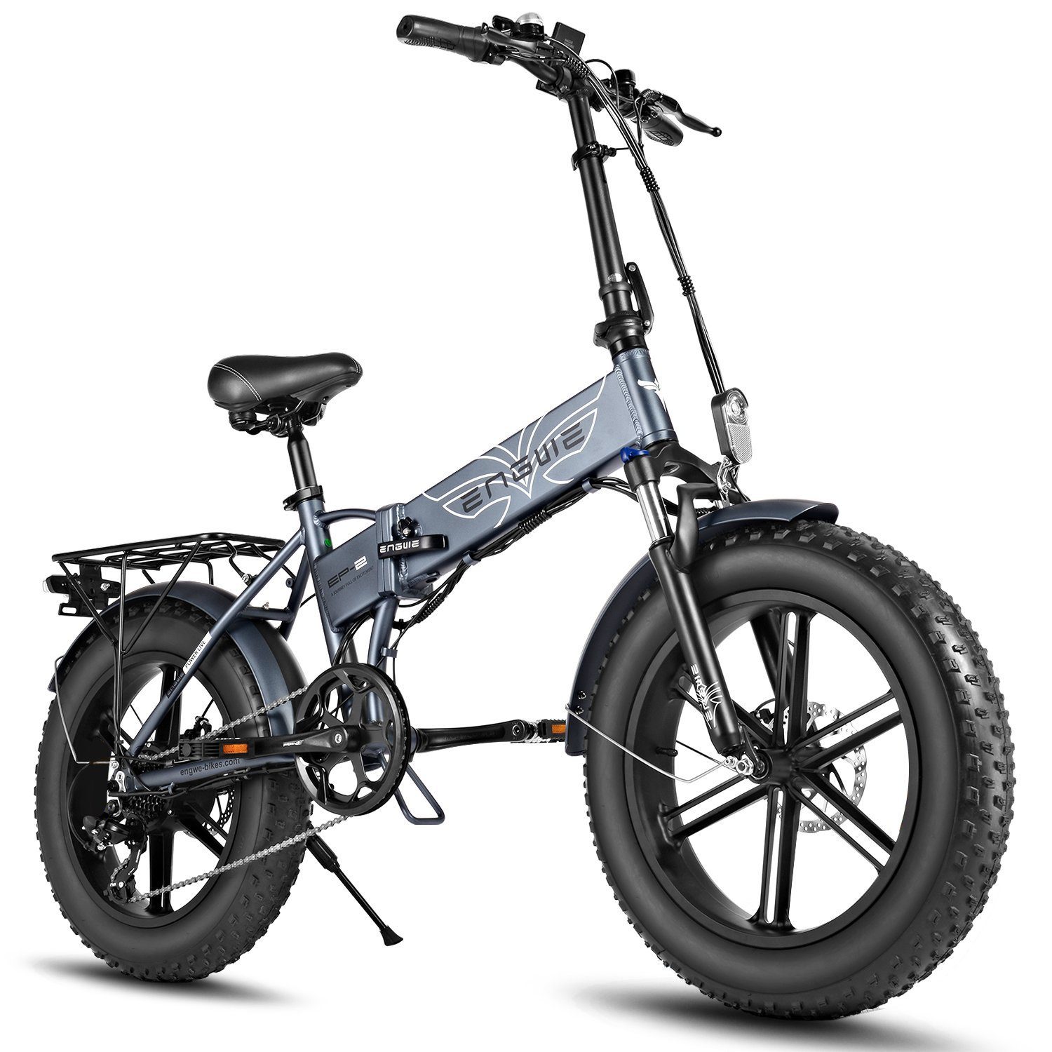 ENGWE E-Bike »ENGWE Fettreifen Fahrrad 20 Zoll Elektro Fahrrad 750 Watt 48  V Schnee e-Bike Mountain E-Bike für Erwachsene«, 48 Gang, 750,00 W