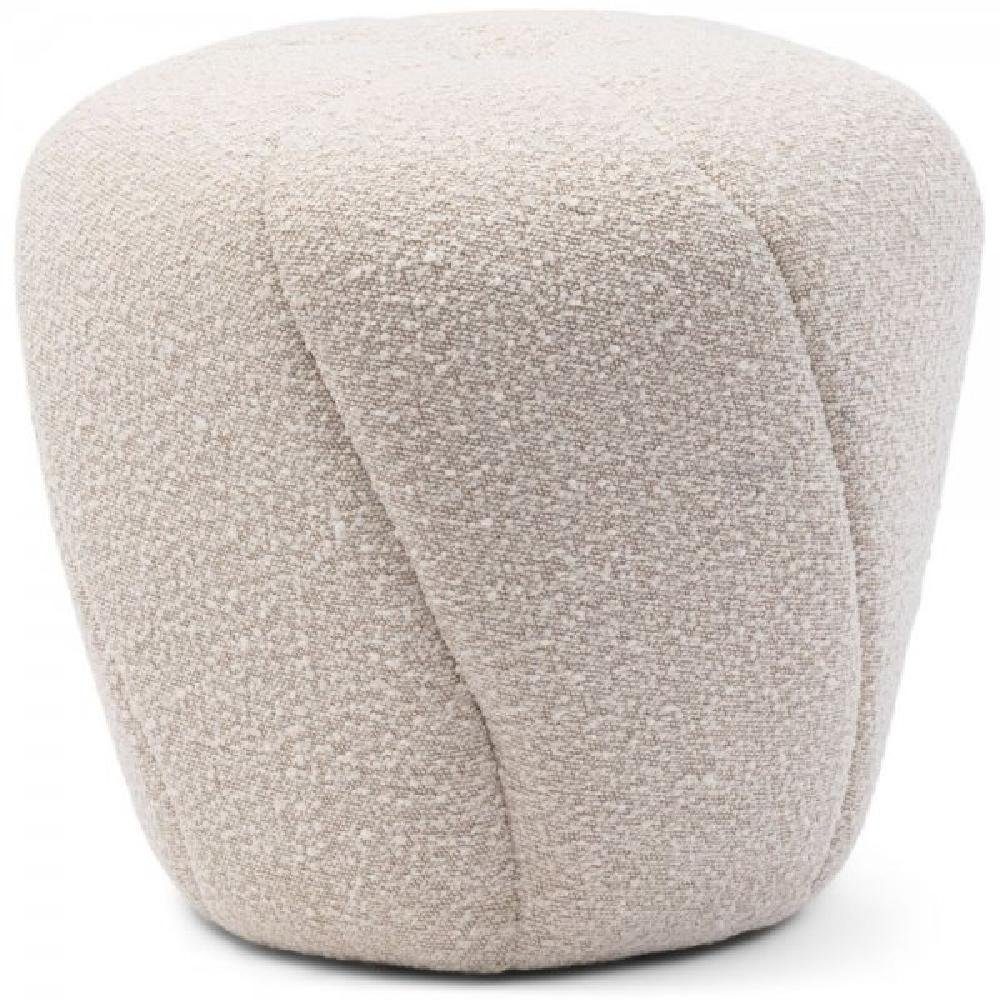 Rivièra Maison Hocker Hocker Perruche Bouclé White Sand (45cm)