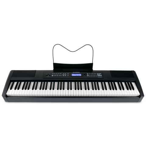 McGrey Stage-Piano SP-100 PLUS Stagepiano - 88 gewichtete Tasten mit Hammermechanik, (1 tlg), 128 Voices, Max. Polyphonie: 64, Aufnahmefunktion, MIDI Out und USB