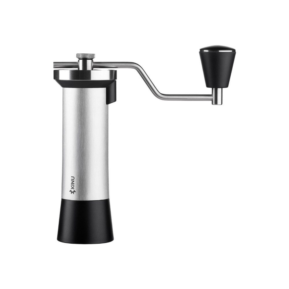 Kinu Kaffeemühle Kinu M47 Classic Manuelle Kaffeemühle – Silber/Schwarz