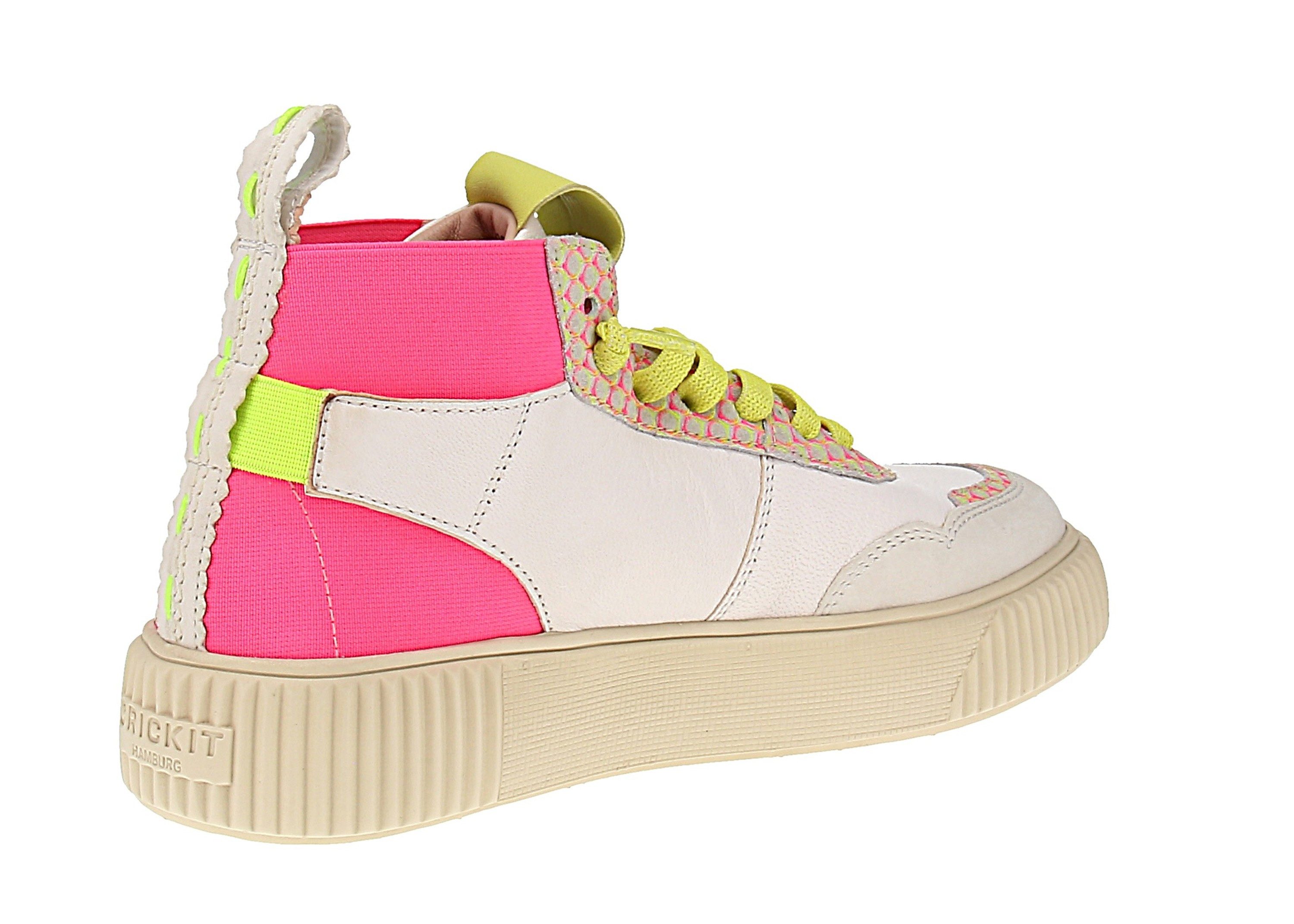 CRICKIT Crickit Rebeka - Damen Sneaker - Weiss-Pink Sneaker günstig online kaufen