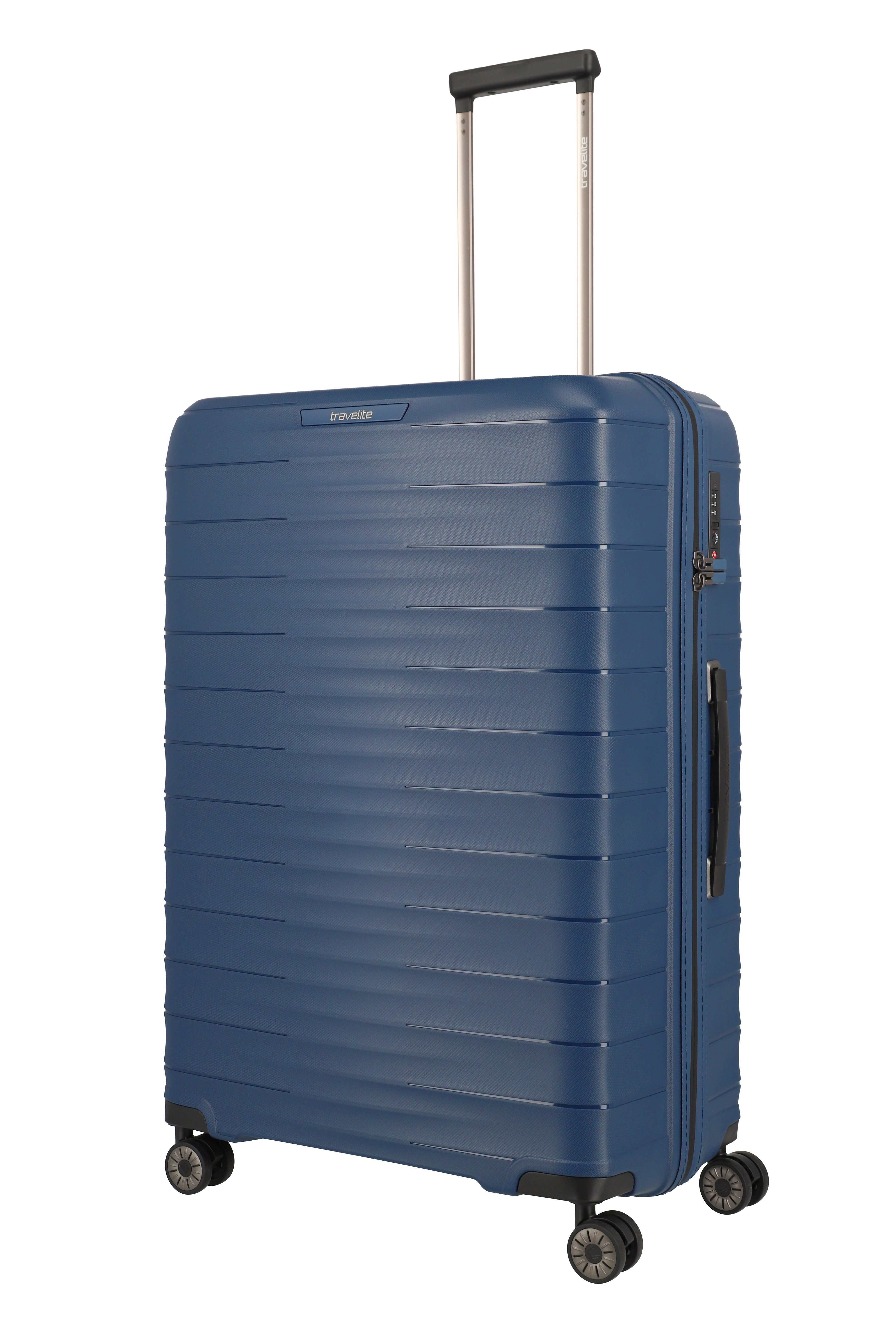 travelite Trolley MOOBY Koffer Hartschale, 4 Rollen, mit TSA-Schloss und kratzresistenter Oberfläche – leicht und robust